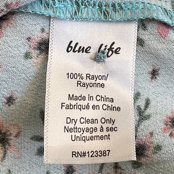 Blue Life x Planet Blue Yari Romper Sample Floral Cutout Women's Small NWT - Picture 7 of 10
